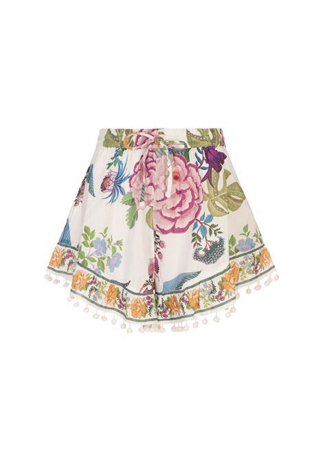 Shorts Sweet Bloom Off-White FARM RIO | 332411SWEET BLOOM BOUQUET - 25120